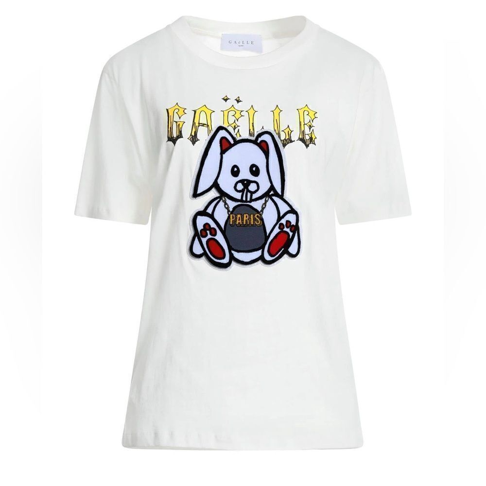 Gaelle Paris T-Shirt Woman White Bianco